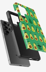 Samsung Galaxy S24 Ultra Tough Case – Avocado Mood - View 2