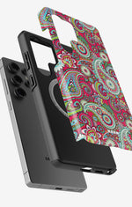 Samsung Galaxy S24 Ultra Tough Case – Paisley Paradise - View 2