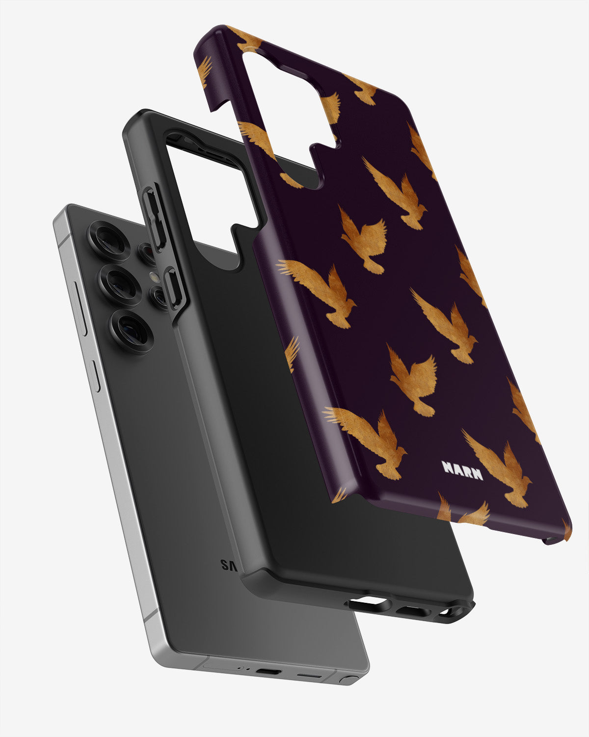 Samsung Galaxy S24 Ultra Tough Case – Royal Doves - View 2