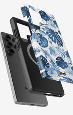 Samsung Galaxy S24 Ultra Tough Case – Blue Tropics - View 2