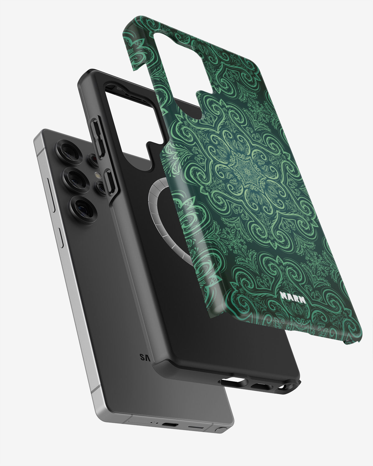 Samsung Galaxy S24 Ultra Tough Case – Retro Forest - View 2
