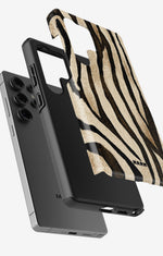 Samsung Galaxy S24 Ultra Tough Case – Wild Zebra - View 2