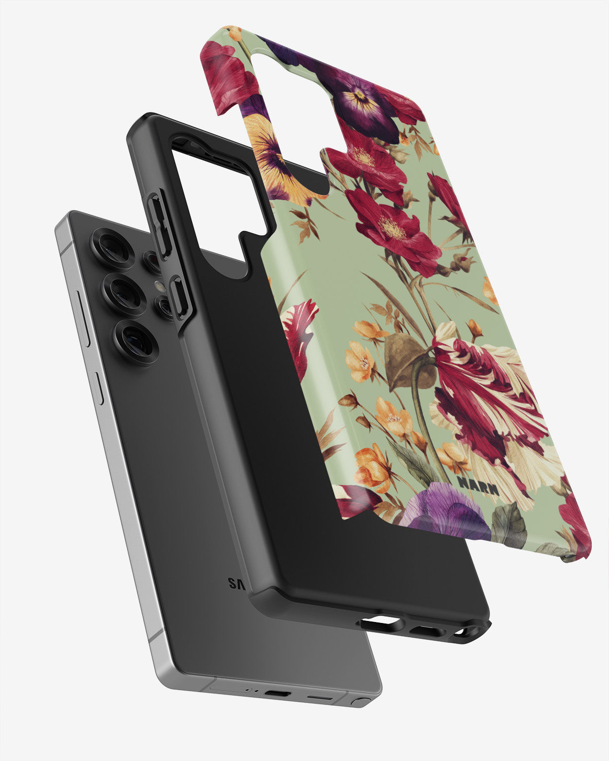 Samsung Galaxy S24 Ultra Tough Case – Pansy Pansy - View 2