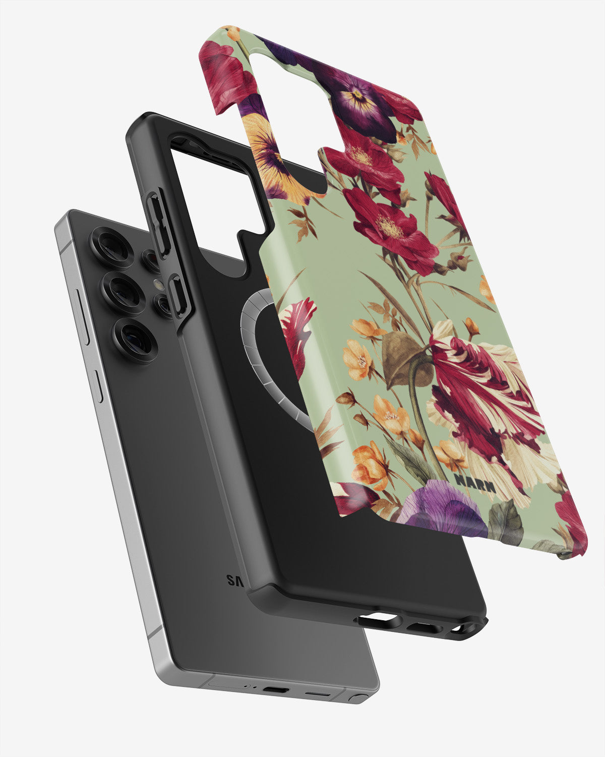 Samsung Galaxy S24 Ultra Tough Case – Pansy Pansy - View 2