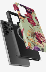 Samsung Galaxy S24 Ultra Tough Case – Pansy Pansy - View 2