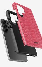 Samsung Galaxy S24 Ultra Tough Case – Pink Snake - View 2