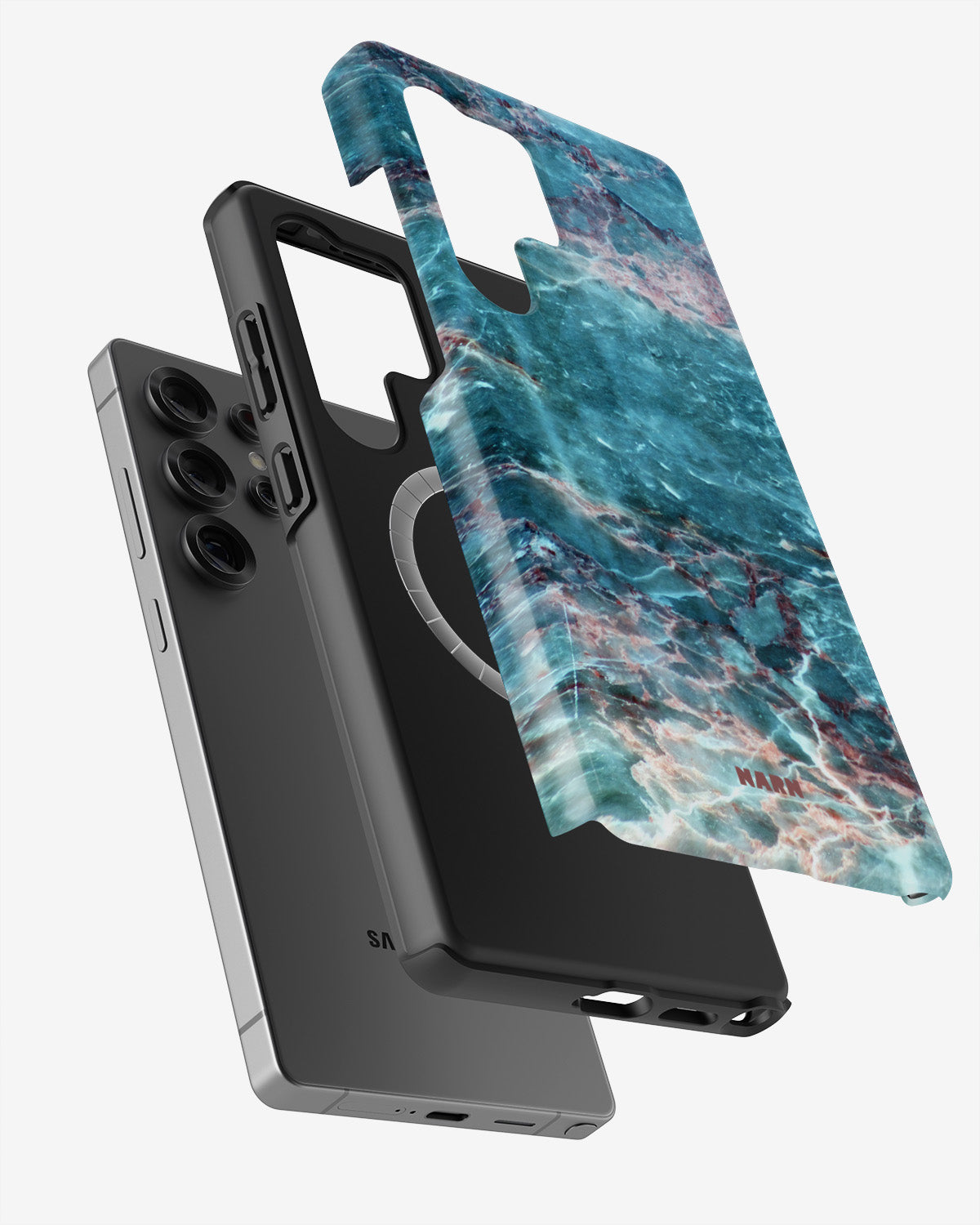 Samsung Galaxy S24 Ultra Tough Case – Icy Marble - View 2
