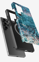Samsung Galaxy S24 Ultra Tough Case – Icy Marble - View 2
