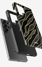 Samsung Galaxy S24 Ultra Tough Case – Golden Zebra - View 2