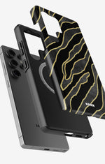 Samsung Galaxy S24 Ultra Tough Case – Golden Zebra - View 2