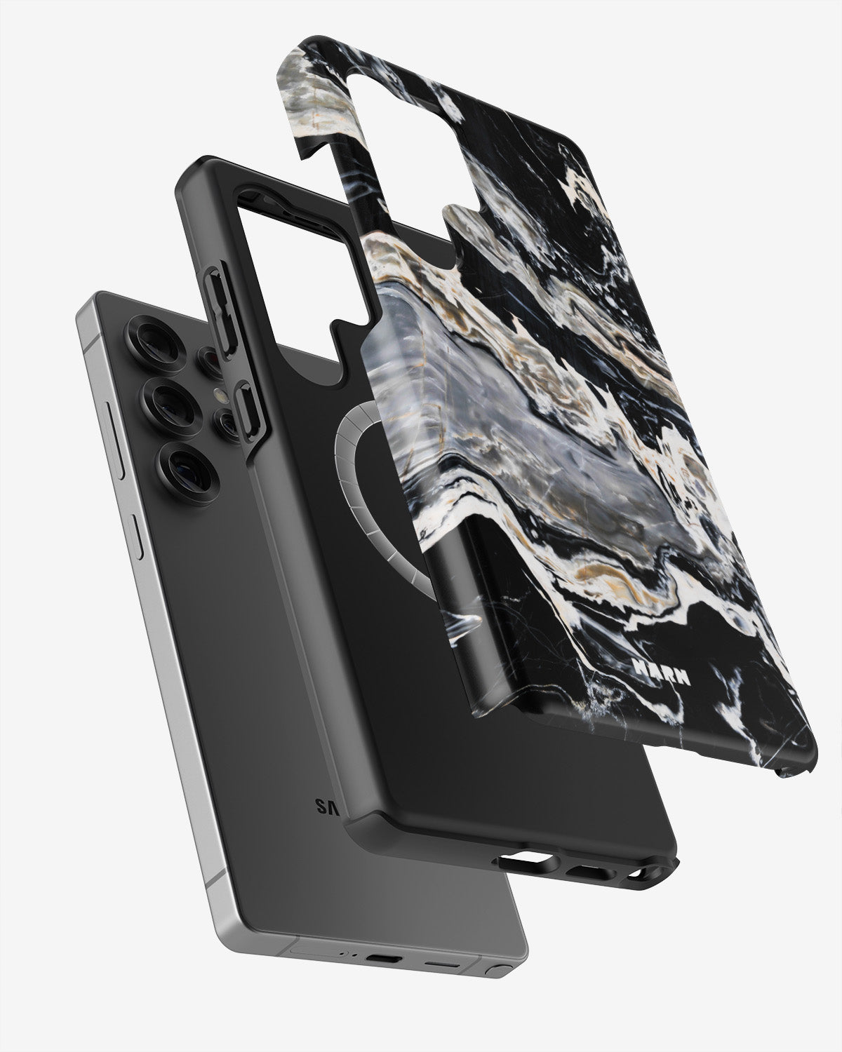 Samsung Galaxy S24 Ultra Tough Case – Dark Swirl - View 2