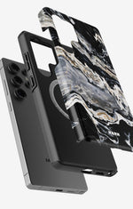 Samsung Galaxy S24 Ultra Tough Case – Dark Swirl - View 2