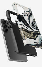 Samsung Galaxy S24 Ultra Tough Case – Golden Swirl - View 2