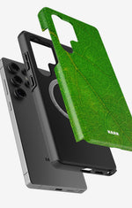 Samsung Galaxy S24 Ultra Tough Case – Green Leafy - View 2