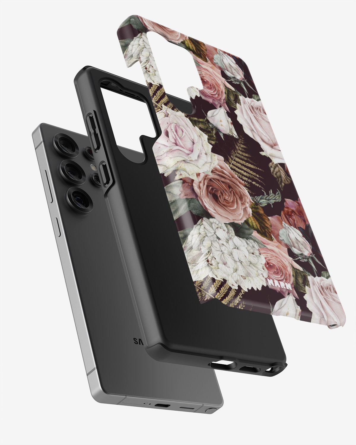 Samsung Galaxy S24 Ultra Tough Case – Midnight Roses - View 2