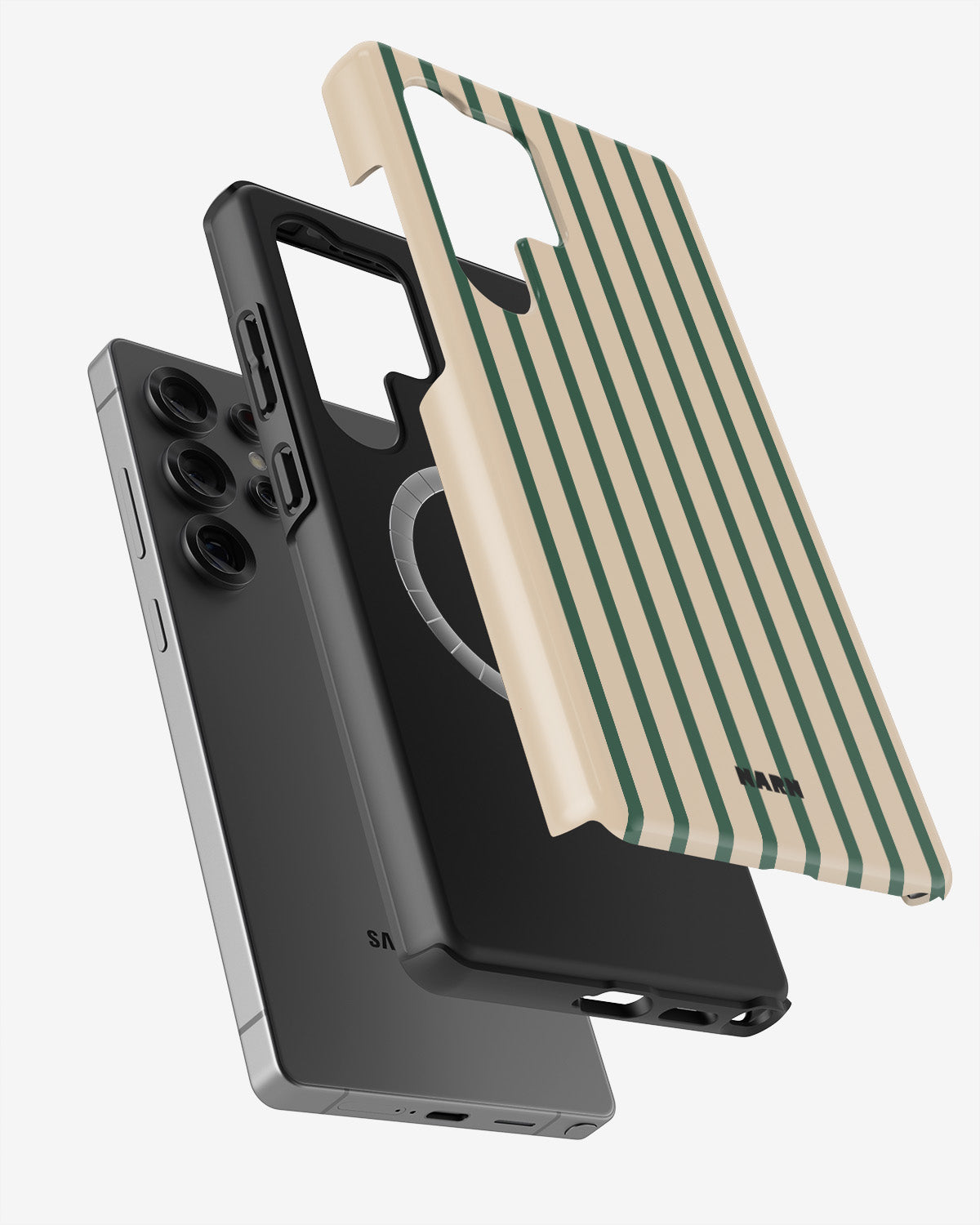 Samsung Galaxy S24 Ultra Tough Case – Evergreen Stripe - View 2