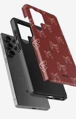 Samsung Galaxy S24 Ultra Tough Case – Cherry Bows - View 2