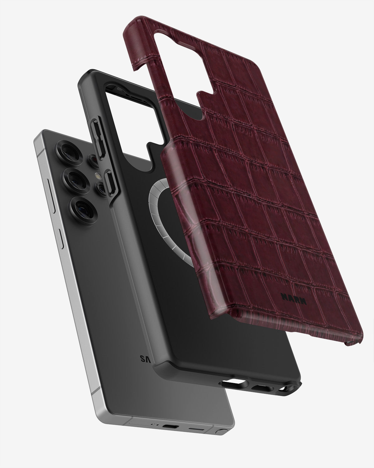 Samsung Galaxy S24 Ultra Tough Case – Rouge Croc - View 2