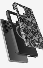 Samsung Galaxy S24 Ultra Tough Case – Midnight Lace - View 2