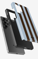 Samsung Galaxy S24 Ultra Tough Case – Bistro Stripes - View 2