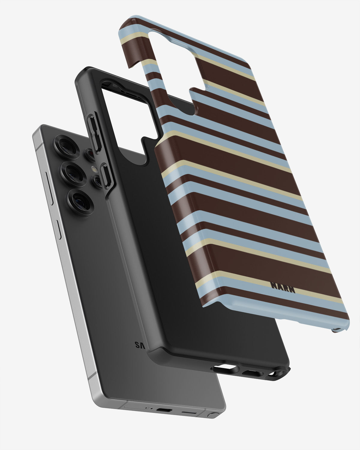 Samsung Galaxy S24 Ultra Tough Case – Latte Lines - View 2