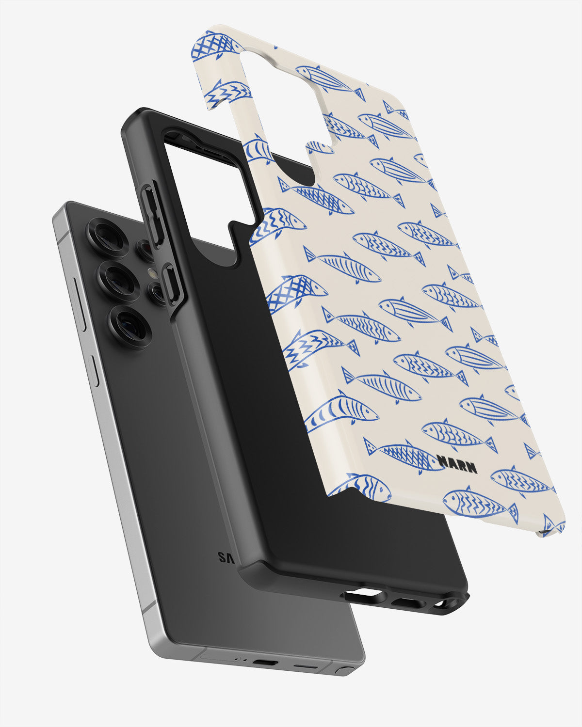 Samsung Galaxy S24 Ultra Tough Case – Blue Catch - View 2