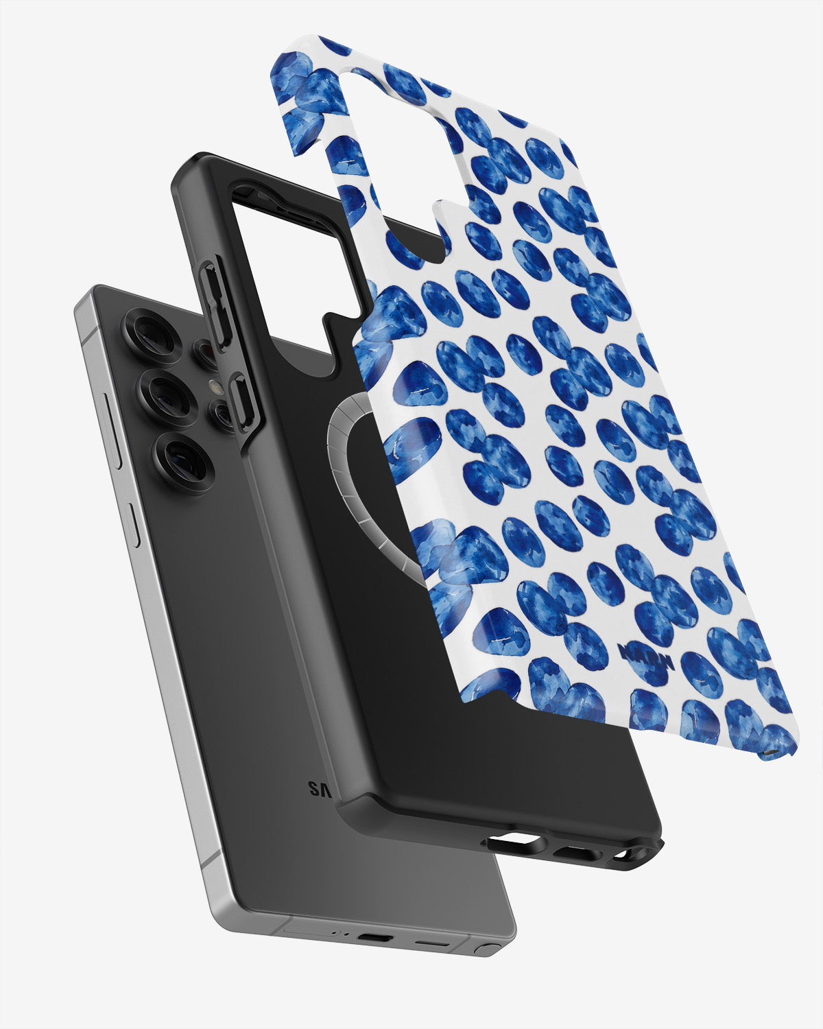 Samsung Galaxy S24 Ultra Tough Case – Blue Pick - View 2