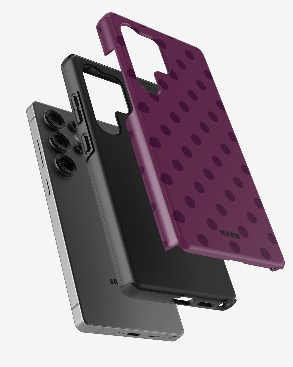 Samsung Galaxy S24 Ultra Tough Case – Plum - View 2