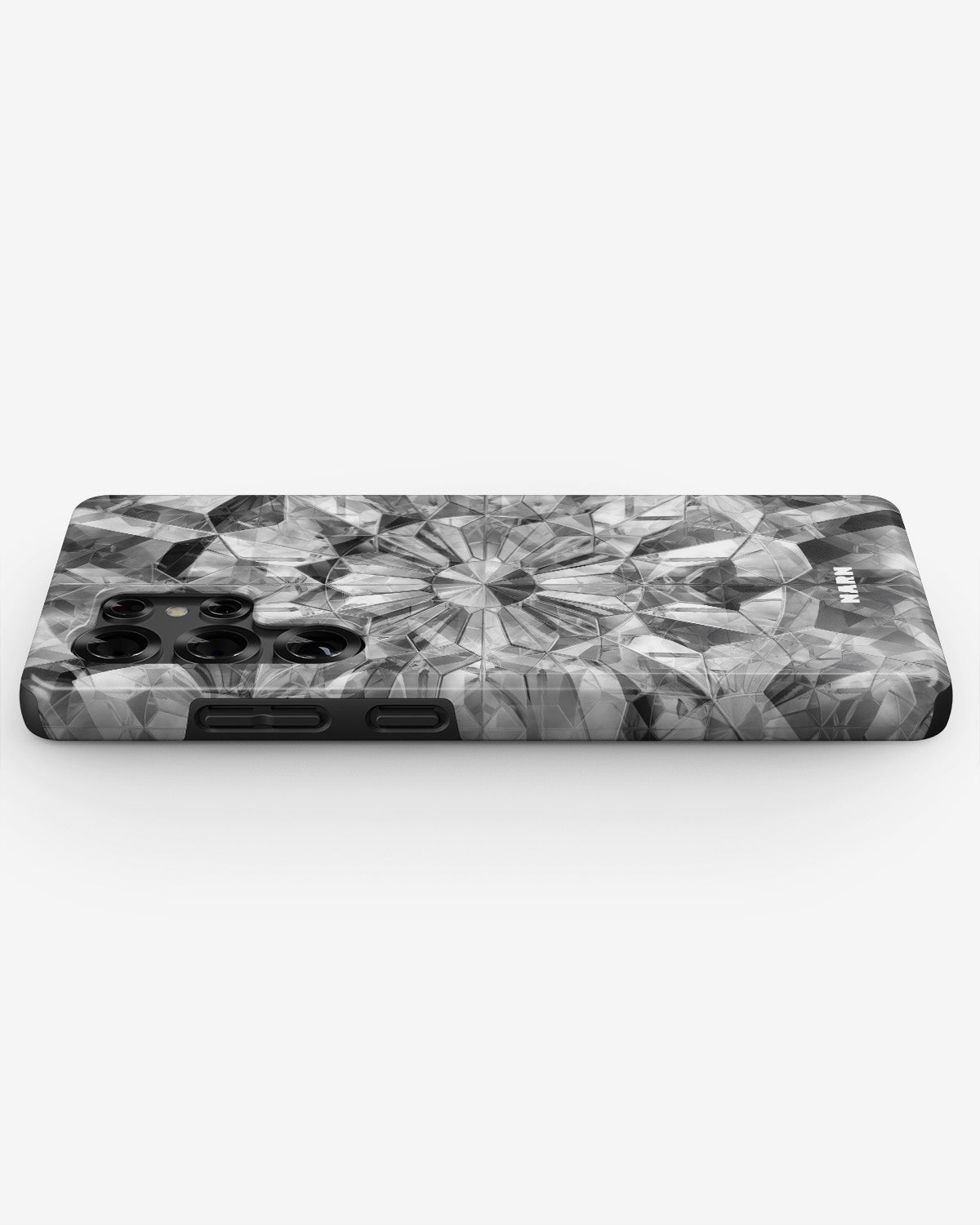 Samsung Galaxy S24 Ultra Tough Case – Grey Crystals - View 3