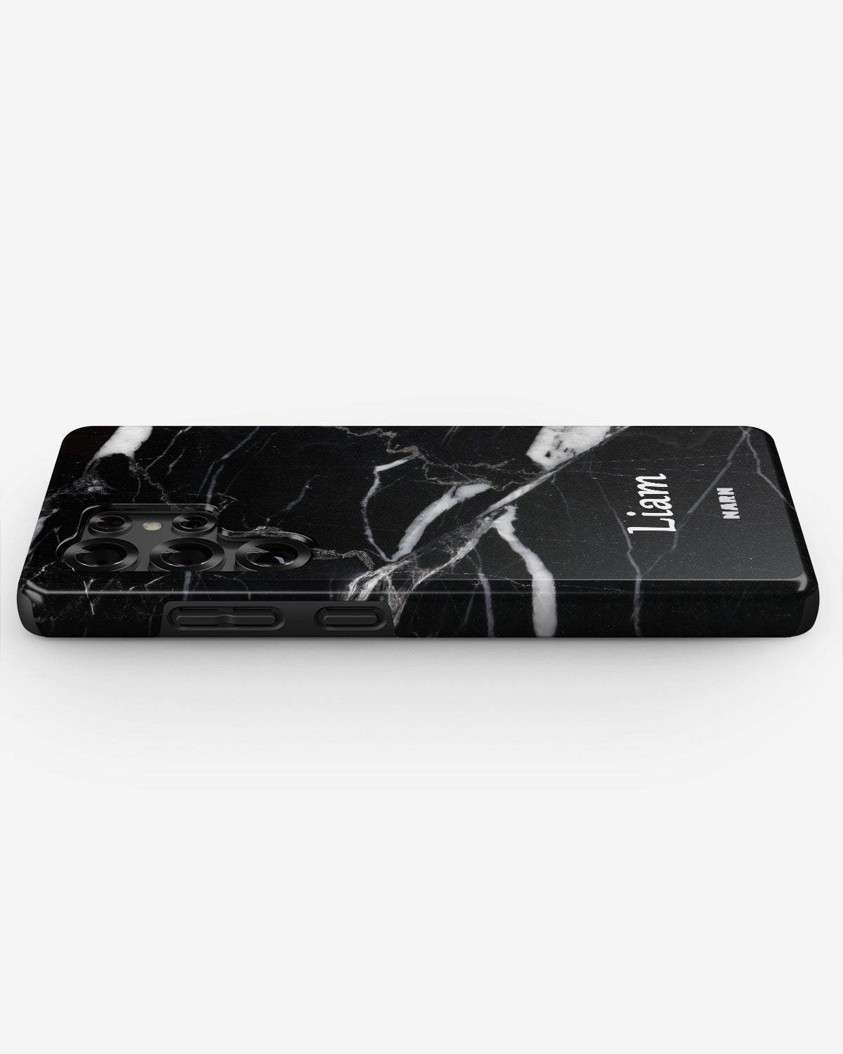 Samsung Galaxy S24 Ultra Tough Case – Custom - Black Marble - View 3