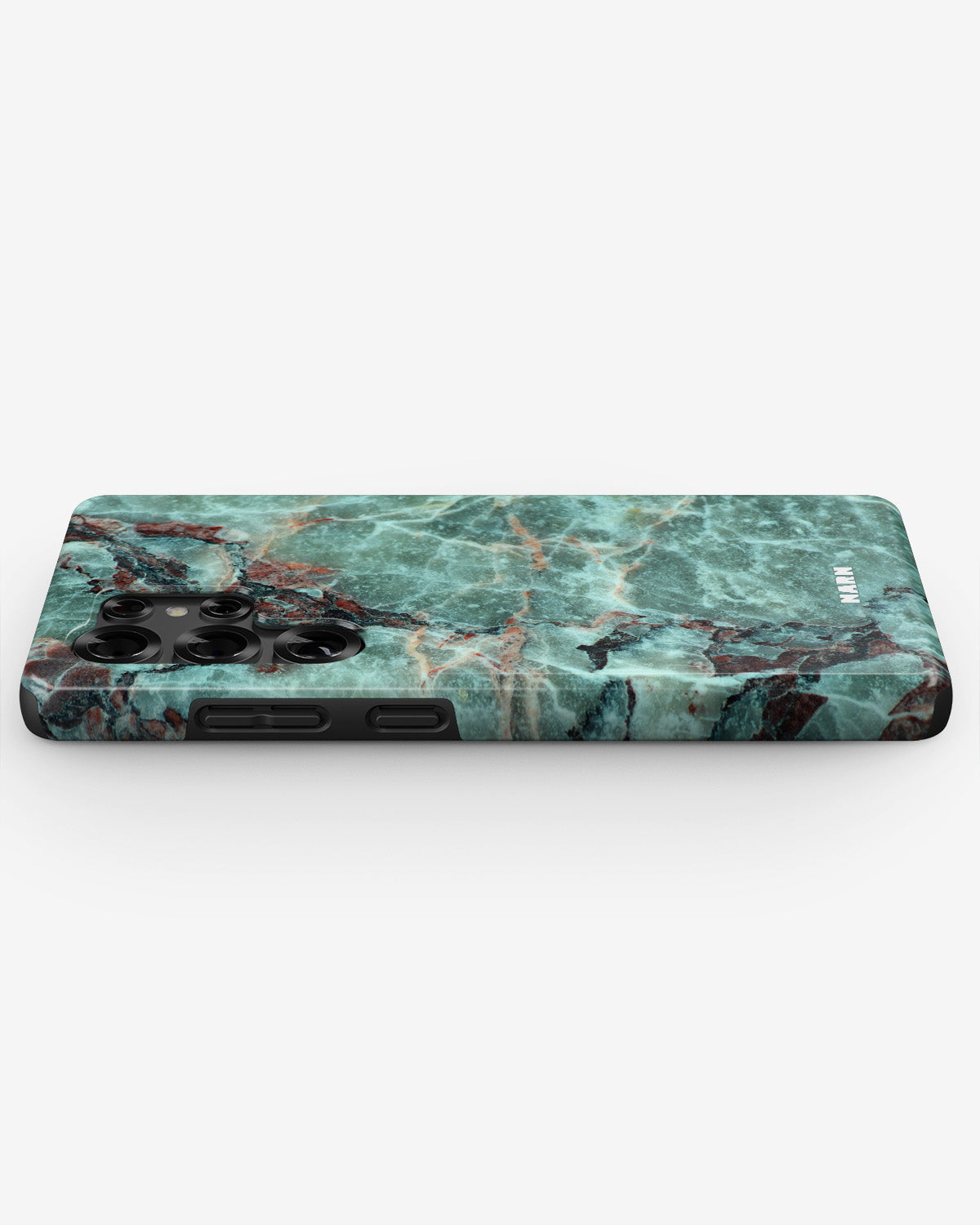 Samsung Galaxy S24 Ultra Tough Case – Green Marble - View 3