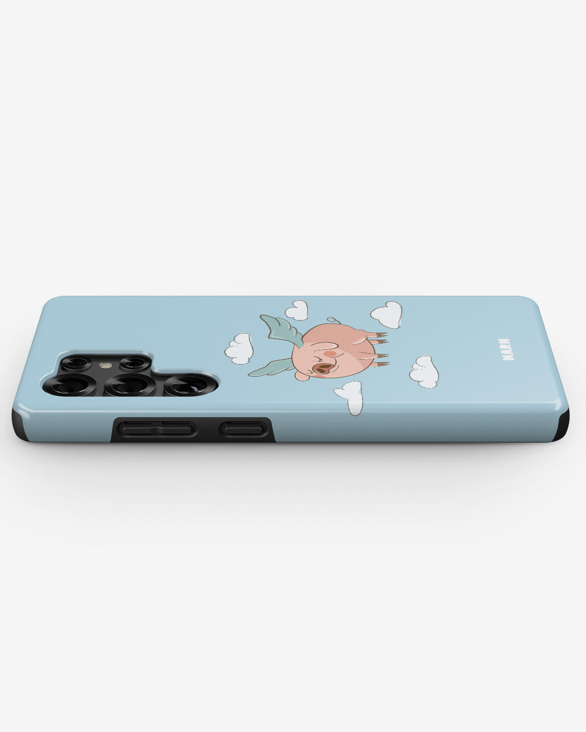 Samsung Galaxy S24 Ultra Tough Case – Dreamy Pig - View 3