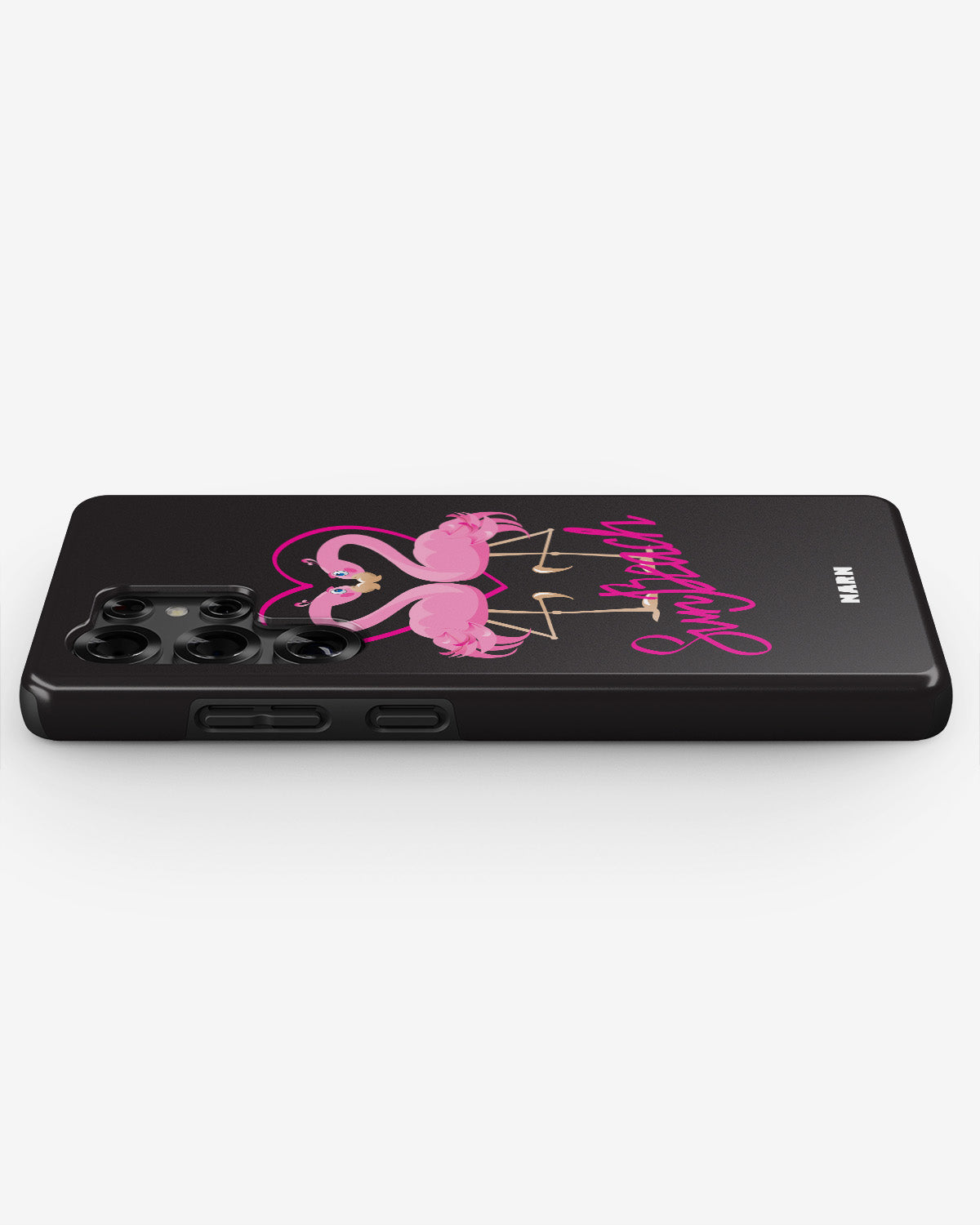 Samsung Galaxy S24 Ultra Tough Case – Beach Flamingo - View 3
