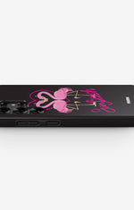 Samsung Galaxy S24 Ultra Tough Case – Beach Flamingo - View 3