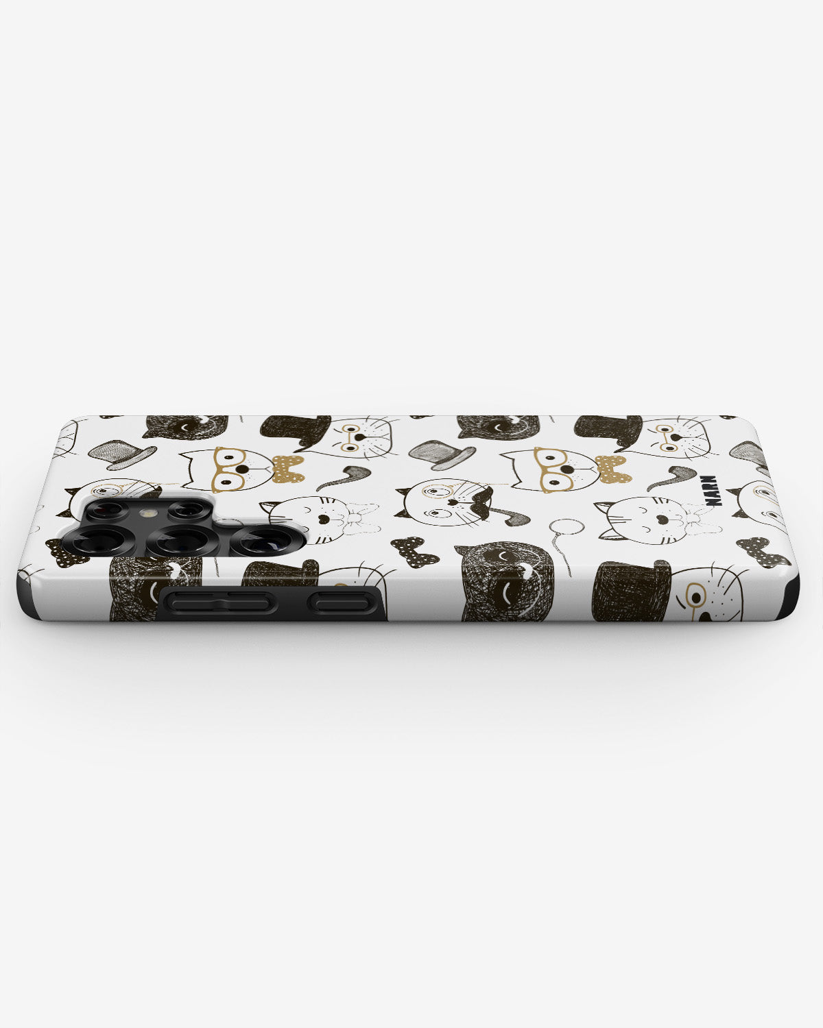 Samsung Galaxy S24 Ultra Tough Case – Cartoon Cats - View 3