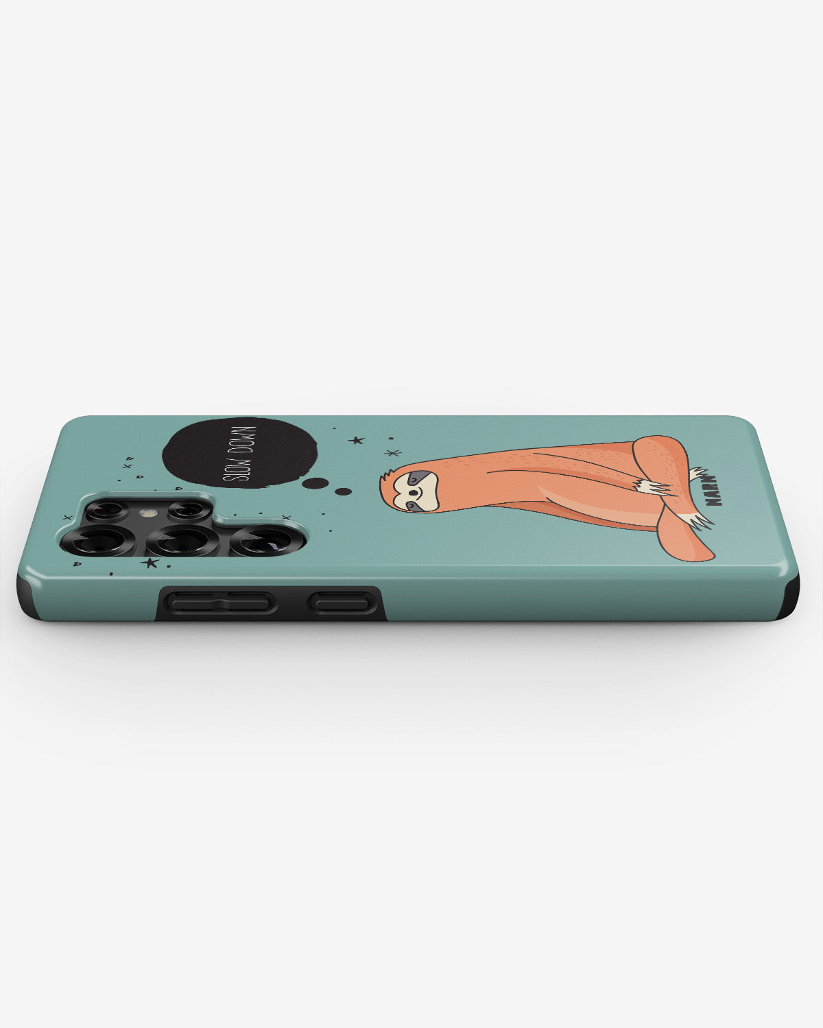 Samsung Galaxy S24 Ultra Tough Case – Slow Down Sloth - View 3