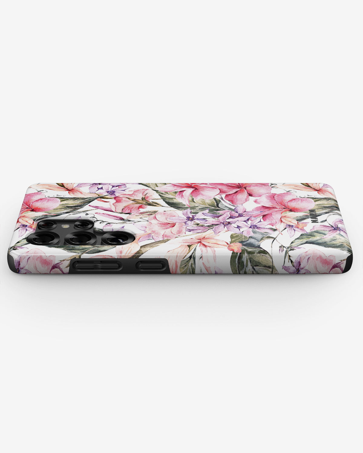 Samsung Galaxy S24 Ultra Tough Case – Watercolor Flowers - View 3