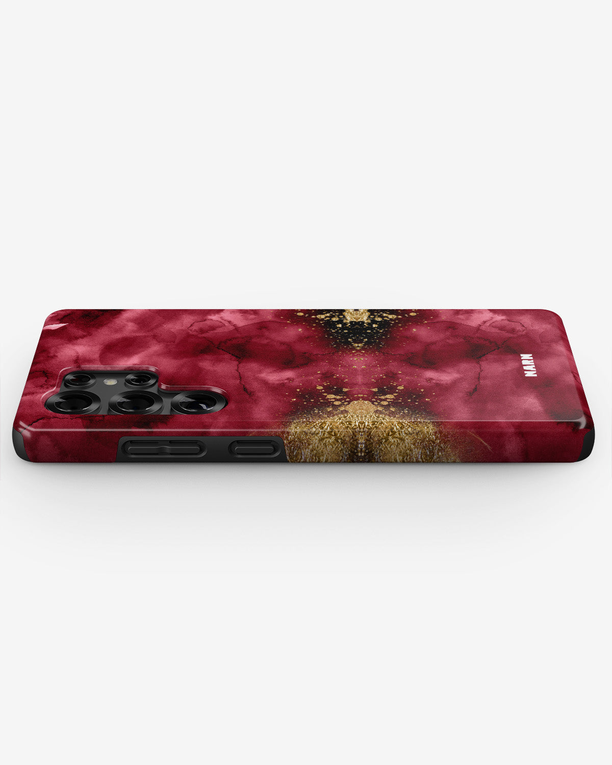 Samsung Galaxy S24 Ultra Tough Case – Burgendy Shimmer - View 3