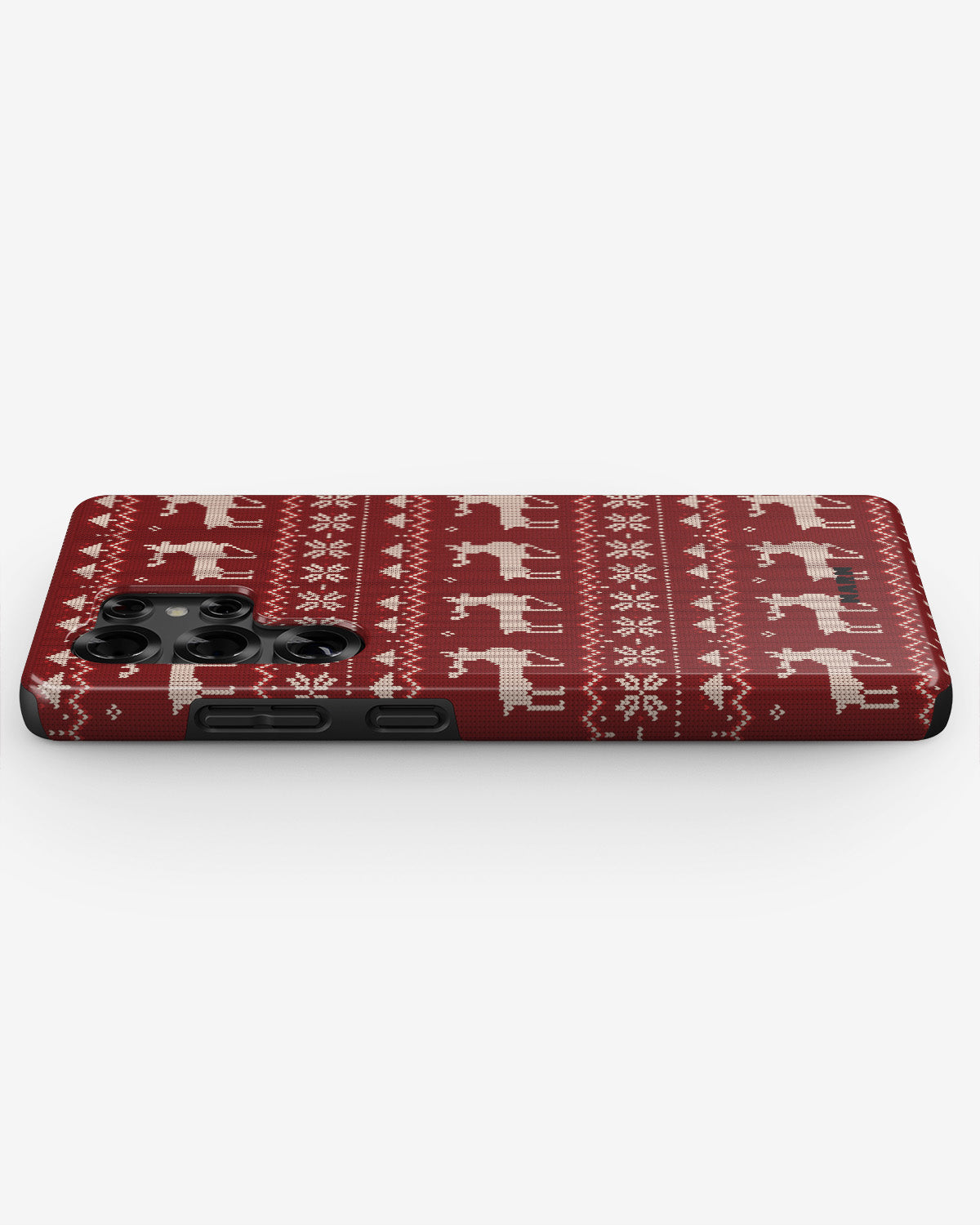 Samsung Galaxy S24 Ultra Tough Case – Reindeer Knit - View 3
