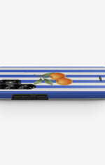 Samsung Galaxy S24 Ultra Tough Case – Orange Stripes - View 3