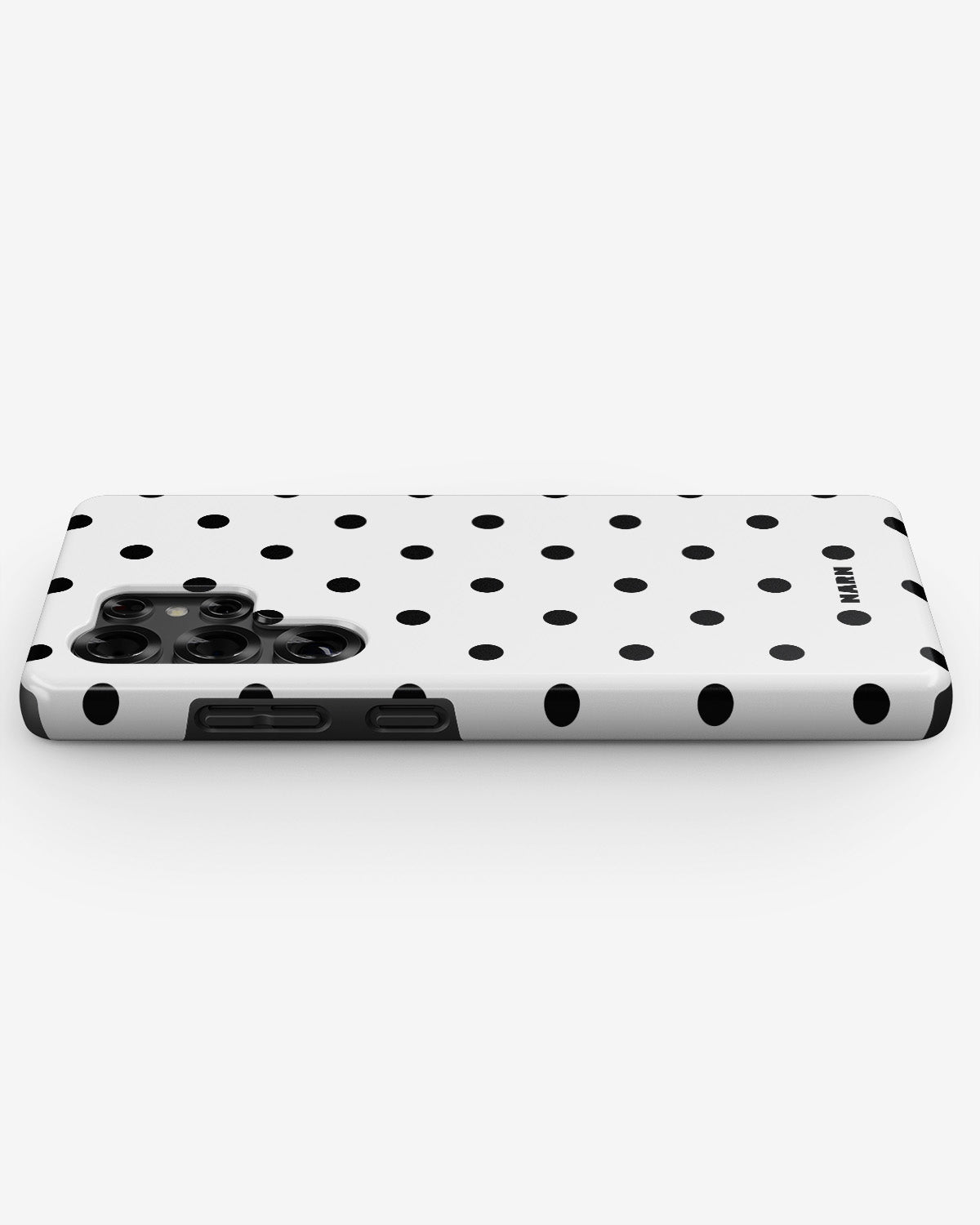 Samsung Galaxy S24 Ultra Tough Case – Mono Dots - View 3