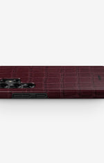 Samsung Galaxy S24 Ultra Tough Case – Rouge Croc - View 3