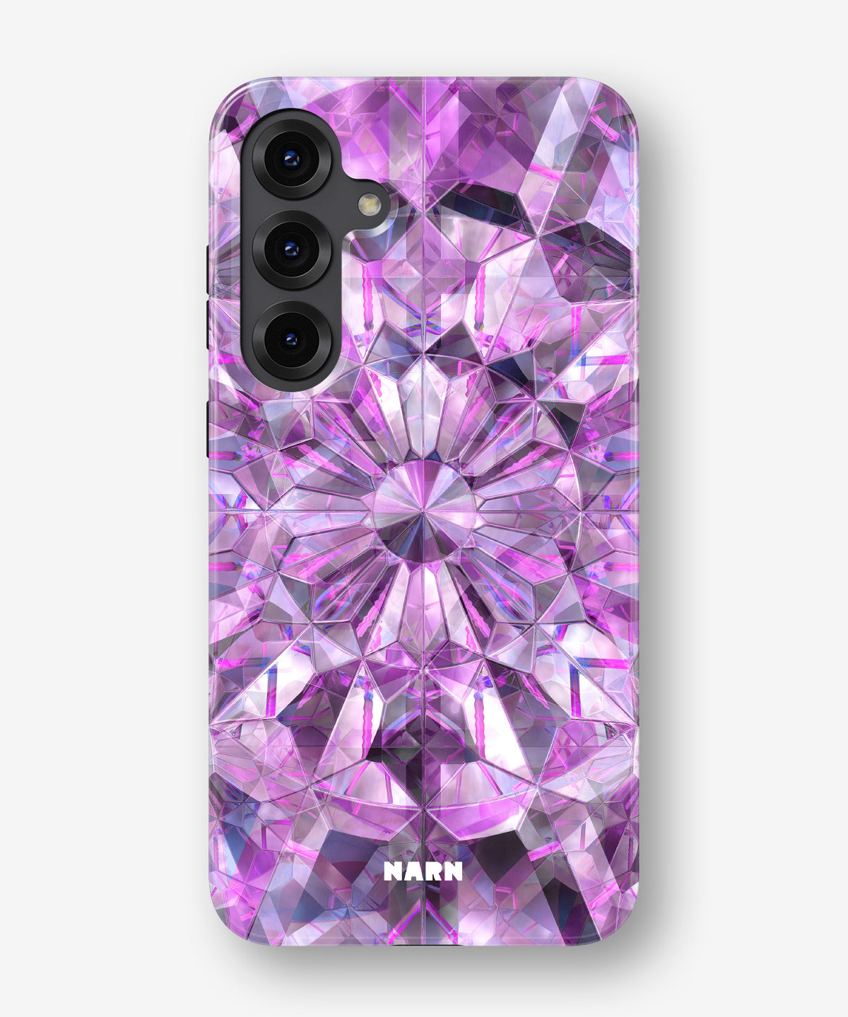 Samsung Galaxy S24 Plus Tough Case – Lavender Crystals - View 1