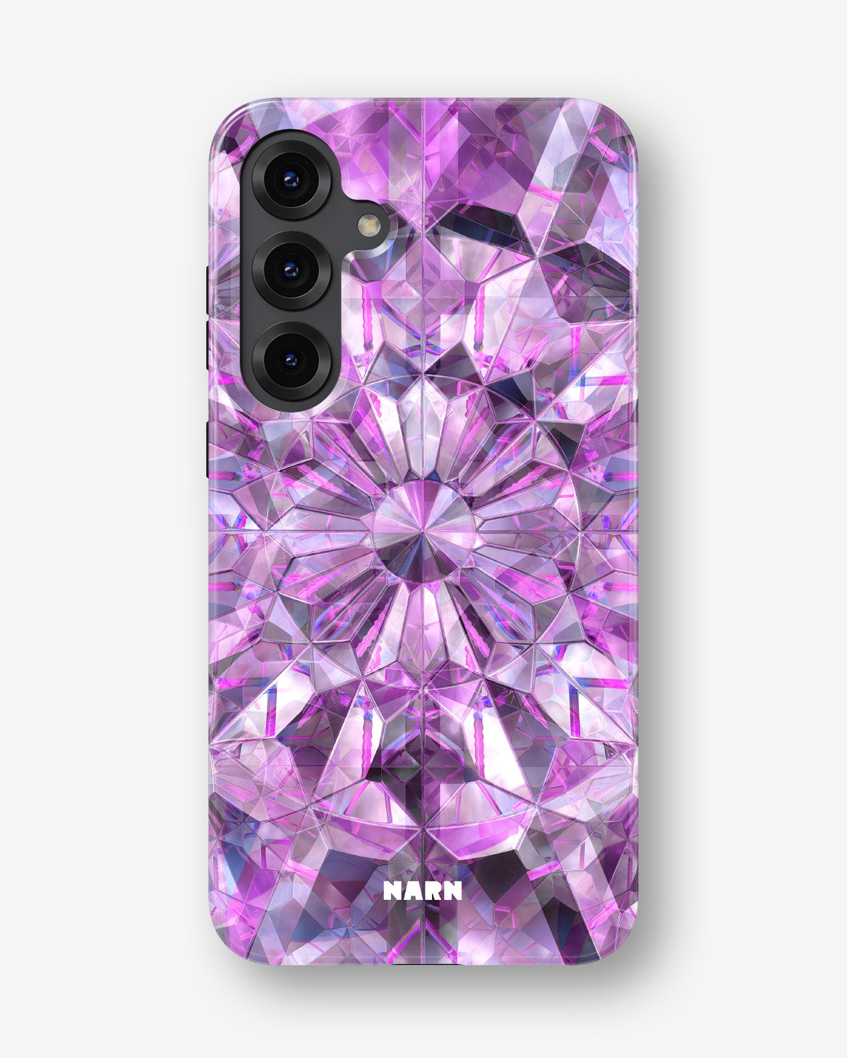 Samsung Galaxy S24 Plus Tough Case – Lavender Crystals - View 1