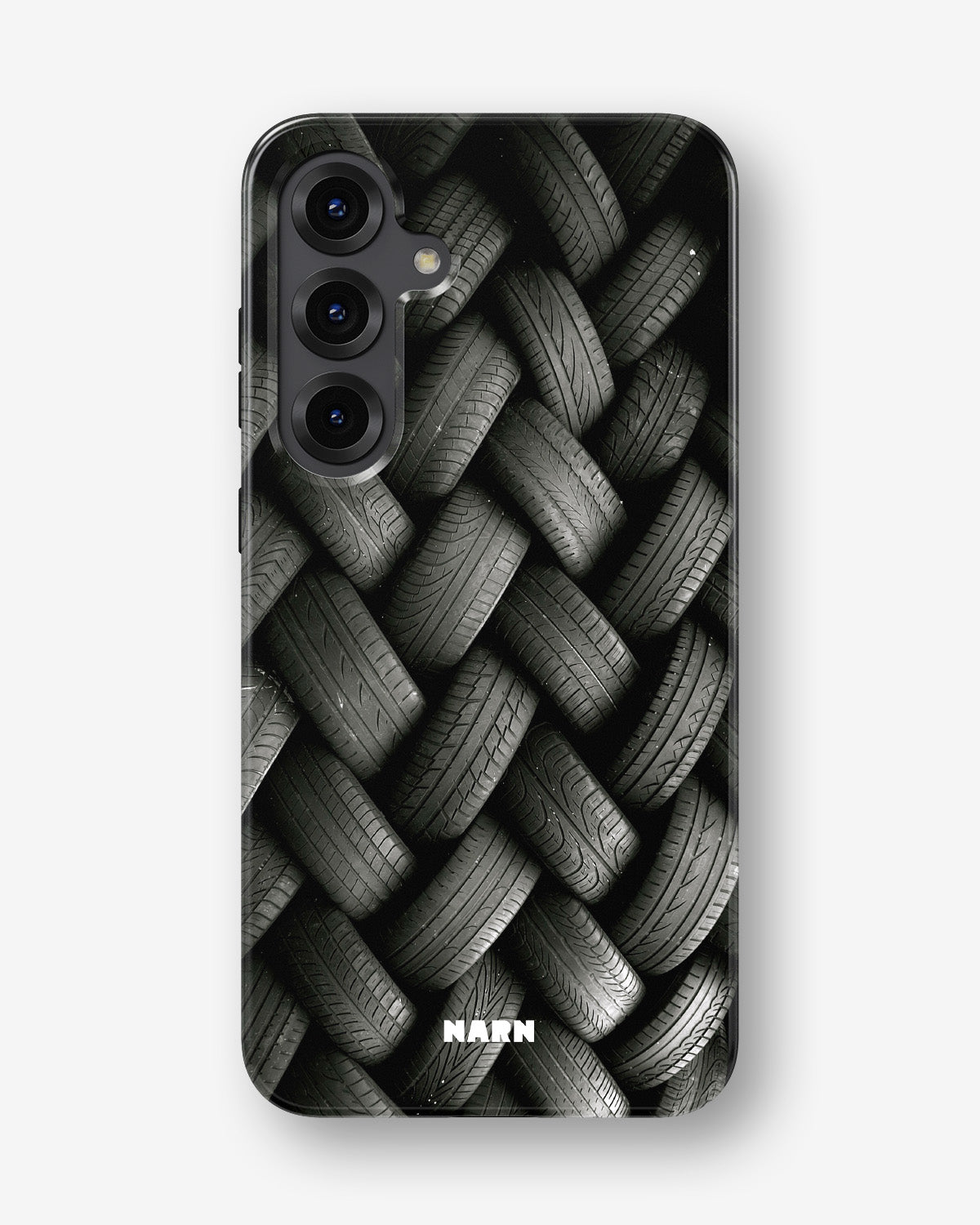 Samsung Galaxy S24 Plus Tough Case – Tires Wall - View 1