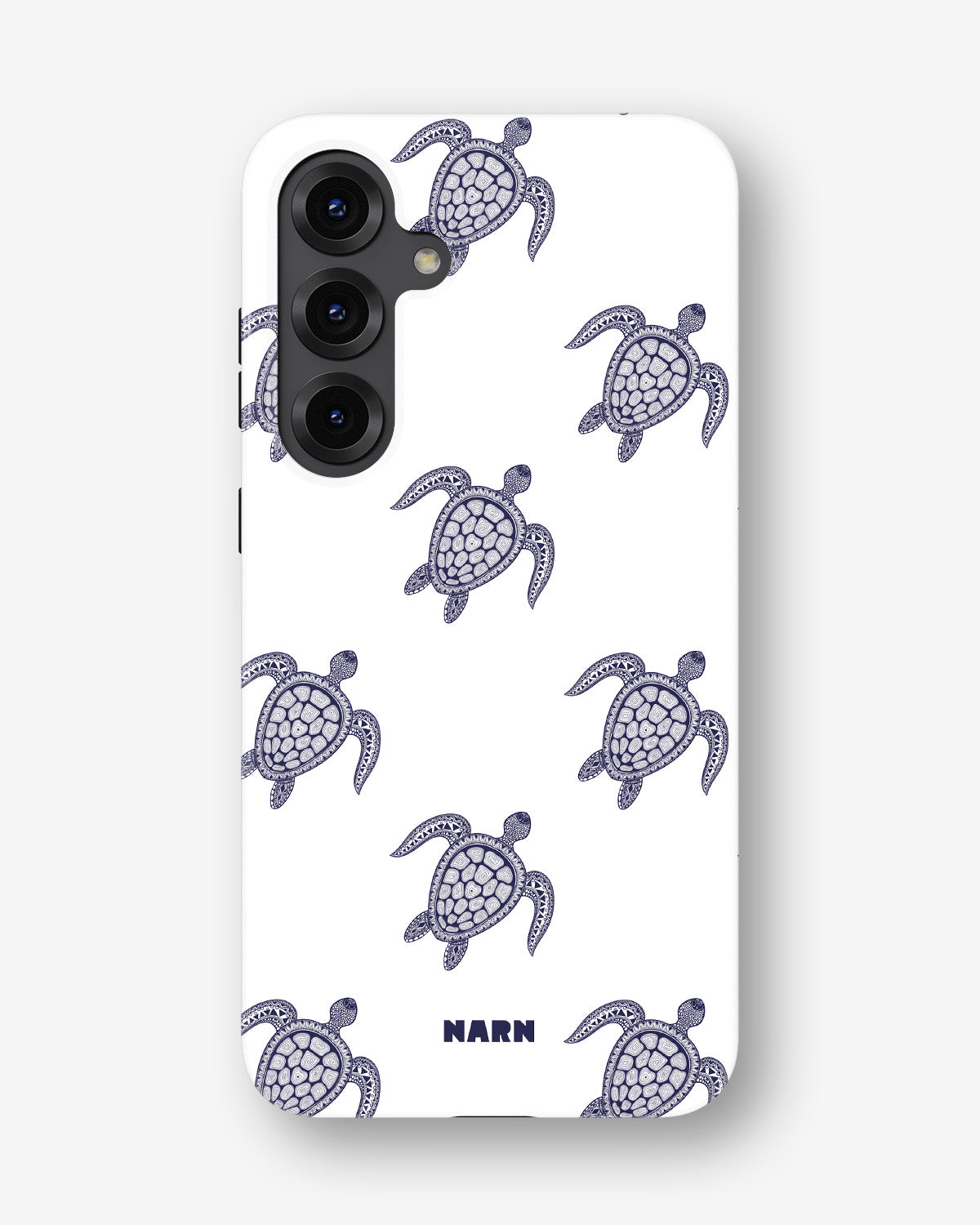 Samsung Galaxy S24 Plus Tough Case – Blue Turtles - View 1
