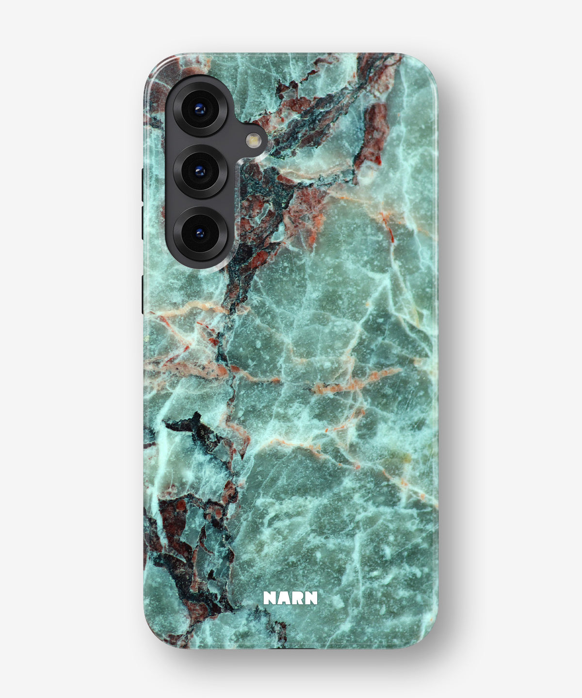 Samsung Galaxy S24 Plus Tough Case – Green Marble - View 1