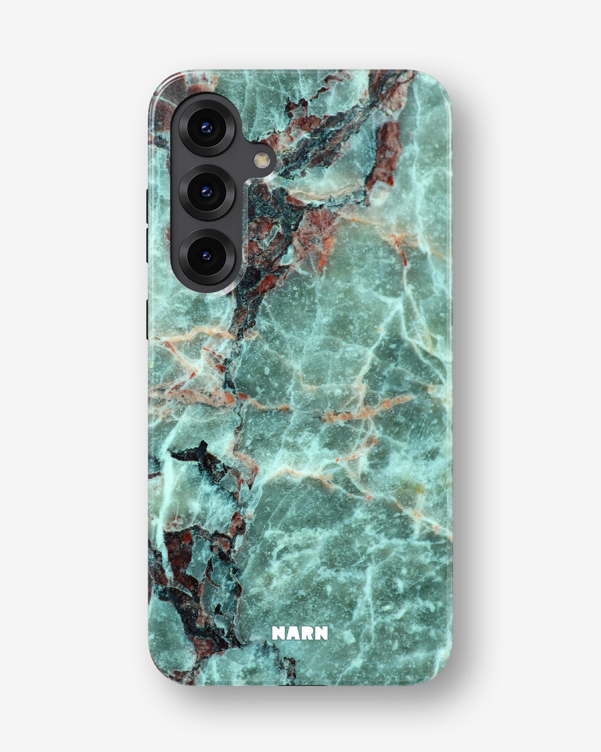 Samsung Galaxy S24 Plus Tough Case – Green Marble - View 1