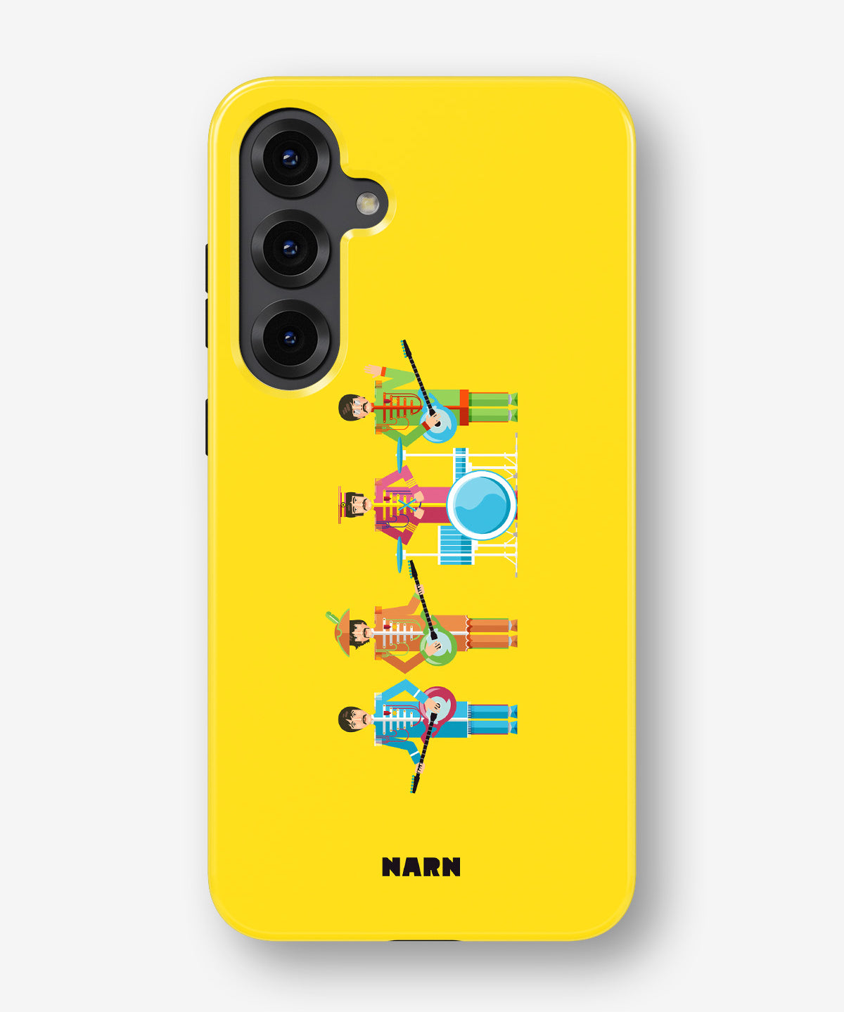 Samsung Galaxy S24 Plus Tough Case – Beatles Yellow - View 1