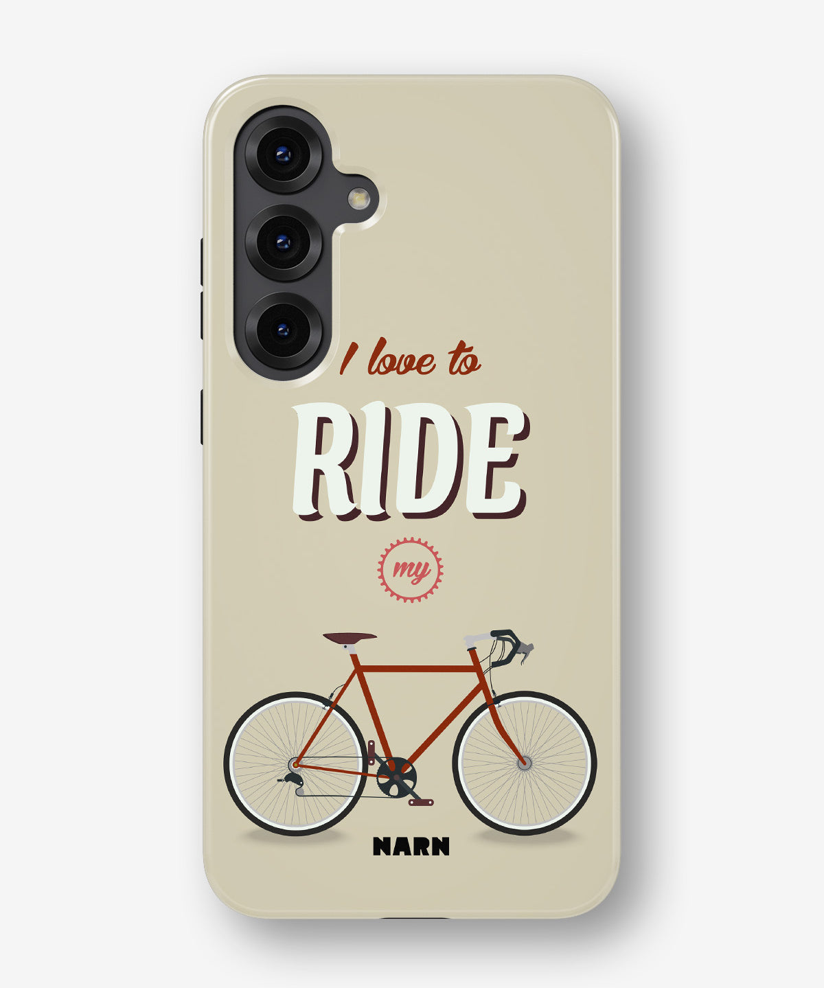 Samsung Galaxy S24 Plus Tough Case – Ride My Bicycle - View 1